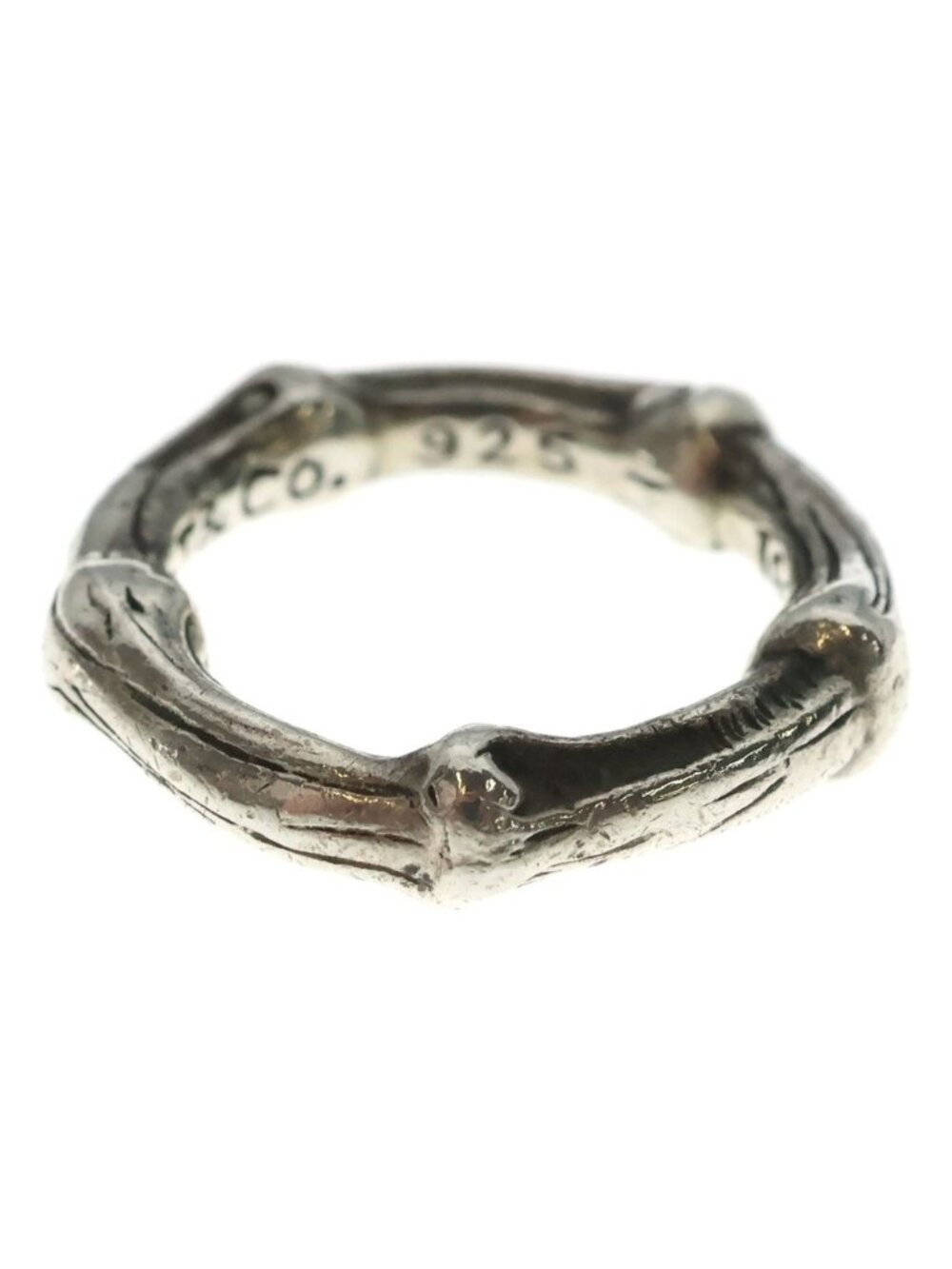 Tiffany & Co Bamboo Ring Silver